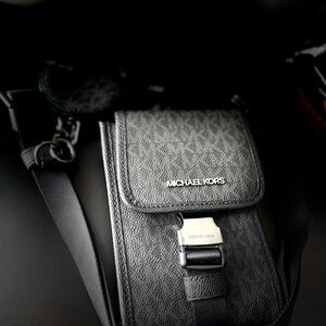 Michael Kors Gray Belt Bag